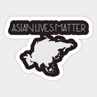 Asian lives matter Sticker